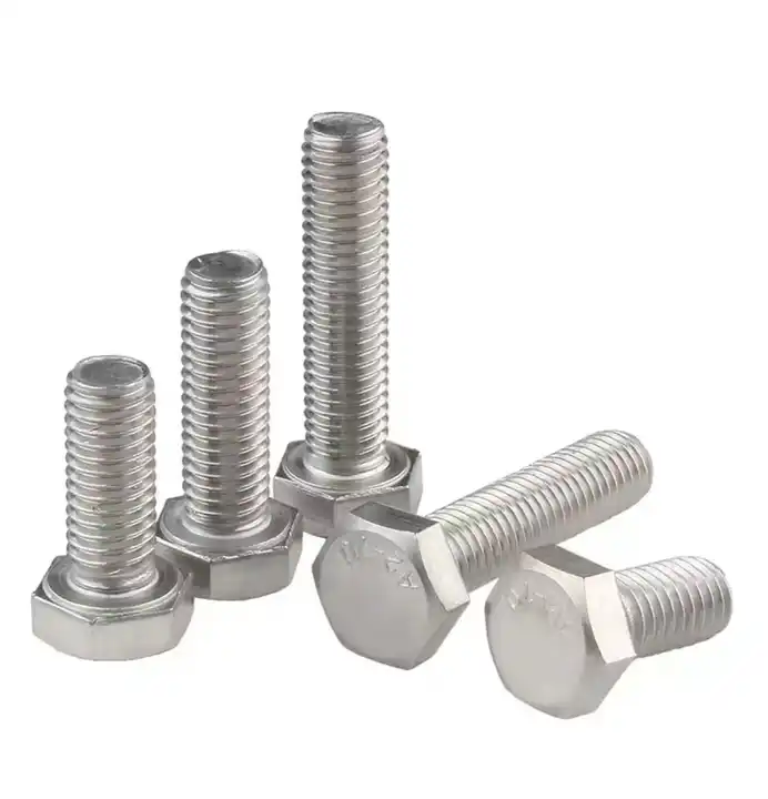 hex bolt and nut fasteners