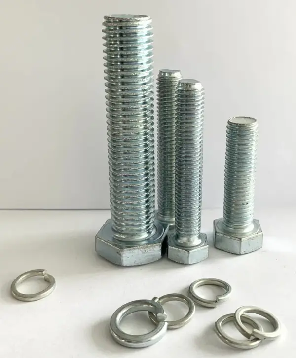 China manufacture sale DIN931 DIN933 Hex Bolt and nut screw 